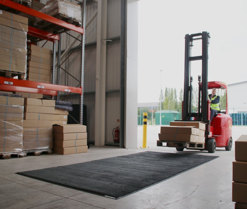 matte ved lagerkjøring